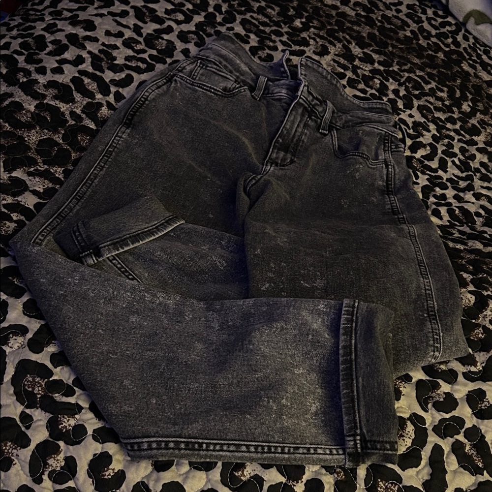 Hollister Women's High Rise Dark Gray Jeans